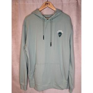 Airwalk Samurai Team Graphic Hoodie XL Turquise/Blue Skate Pullover